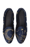 TORY BURCH OLYMPIA EMBELLISHED LOAFER FLAT,51963