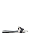Roger Vivier Sandals In White