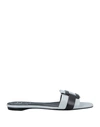 Roger Vivier Sandals In Light Grey
