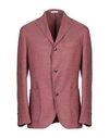 Boglioli Blazer In Maroon