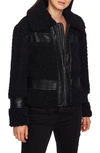 1.STATE Faux Shearling Bomber Jacket,8168513
