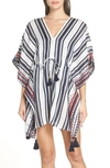 TORY BURCH RAVENA STRIPE BEACH CAFTAN,54799