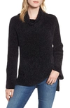 LUCKY BRAND COWL NECK CHENILLE SWEATER,7W51928
