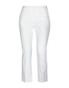 True Royal Casual Pants In White