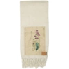 LOEWE LOEWE WHITE BOTANICAL BLANKET