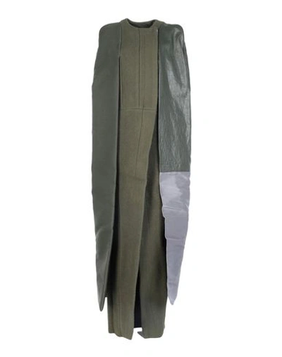 Rick Owens Cape In Green