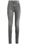 J BRAND FADED HIGH-RISE SKINNY JEANS,3074457345619686796