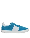 Valentino Garavani Sneakers In Azure