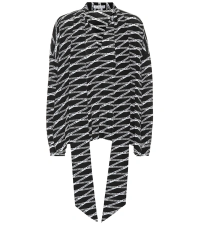 Balenciaga Fluid Vareuse罩衫 - 黑色 In Grey