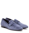 BOUGEOTTE FLANEUR SUEDE LOAFERS,P00357799