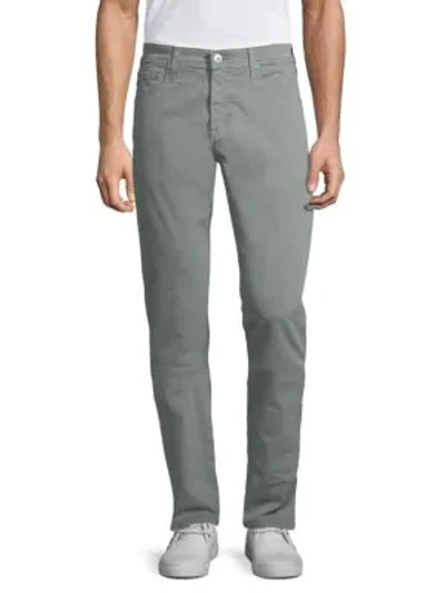 Ag Tellis Slim Fit Five-pocket Pants In Autumn Fog