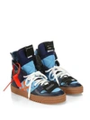 OFF-WHITE Off-Court High-Top Sneakers