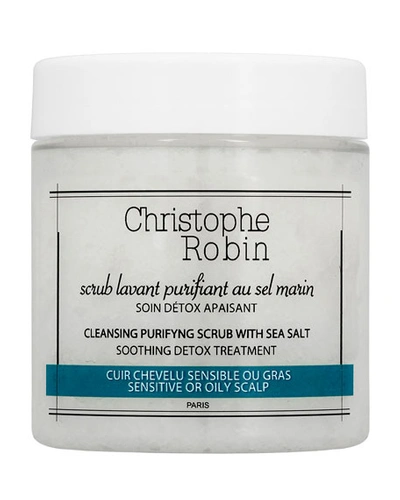 CHRISTOPHE ROBIN 2.7 OZ. CLEANSING PURIFYING SCRUB WITH SEA SALT TRAVEL SIZE,PROD217510237