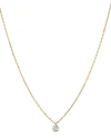 NICHA JEWELRY 18K FLOATING DIAMOND PENDANT NECKLACE,PROD218080159