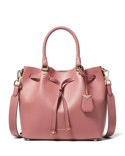 Michael Michael Kors Blakely Medium Crossbody Bucket Bag In Rose | ModeSens