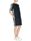 MARNI Denim Seam Pocket Shift Dress