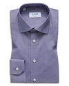 ETON GINGHAM STRETCH REGULAR FIT DRESS SHIRT,352379373-29