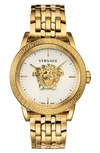 Versace Palazzo Empire Ip Goldtone Bracelet Watch In White