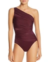 Miraclesuit Network Jena One-shoulder Allover-slimming One-piece Swimsuit Women's Swimsuit In Shiraz