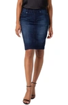 LIVERPOOL CHLOE DENIM PENCIL SKIRT,LM6107F64