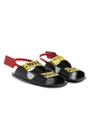OFF-WHITE Zip Tie Leather Sandal,OWIA144R19D280161000