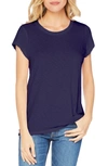Michael Stars Slub Crewneck Tee In Passport