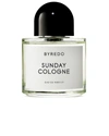 Byredo Sunday Cologne Eau De Parfum In N,a