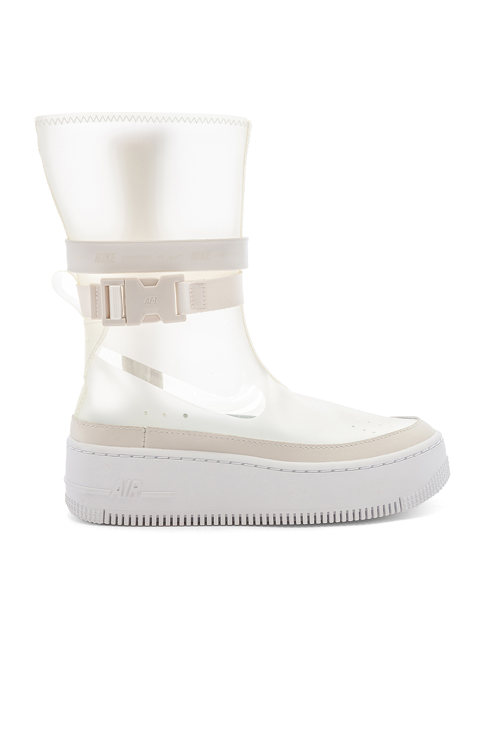 white air force 1 platform