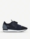 BALENCIAGA MEN'S RACE RUNNERS LEATHER, SUEDE AND MESH TRAINERS,5106-10004-0358284169