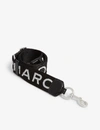 MARC JACOBS MARC JACOBS BLACK MULTI WEBBED LOGO STRAP,12725623