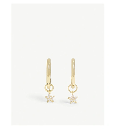 Astrid & Miyu Mystic Star Earrings In Gold