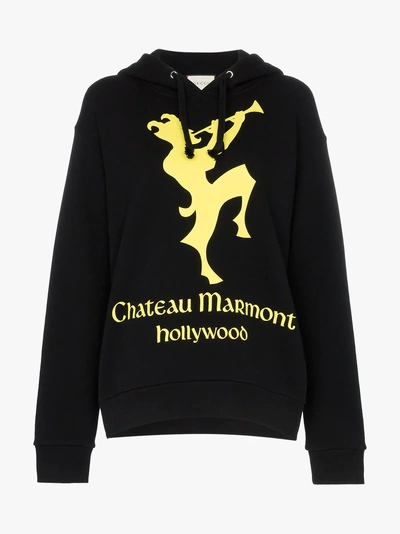Gucci Chateau Marmont Hoodie In 1226 Black