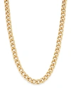BLOOMINGDALE'S 14K YELLOW GOLD CHAIN LINK COLLAR NECKLACE, 17 - 100% EXCLUSIVE,9150976BYCH0