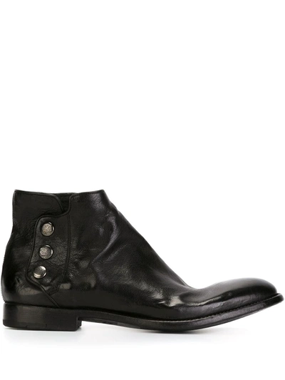 Alberto Fasciani 'pascal' Ankle Boots In Black