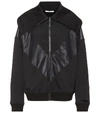Givenchy Cotton-blend Bomber Jacket In Black