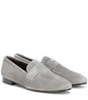 BOUGEOTTE FLANEUR SUEDE LOAFERS,P00357800