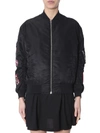 MCQ BY ALEXANDER MCQUEEN SWALLOW PATCH BOMBER,496324 RKQ071000