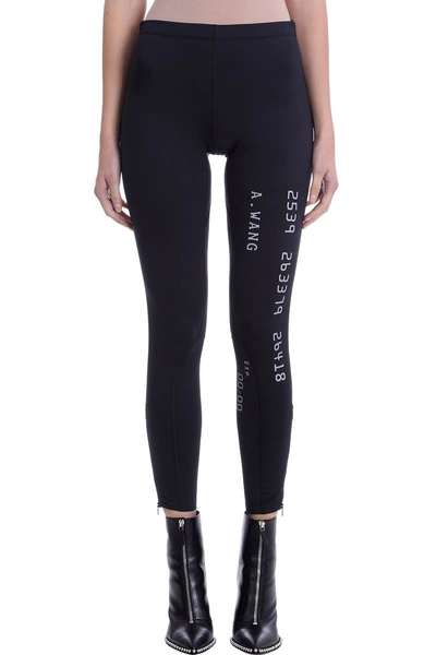 Alexander Wang Credit Card Scuba Leggings In Black ModeSens GB