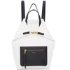 GIVENCHY GIVENCHY WHITE SMALL DUO BACKPACK