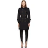 GIVENCHY GIVENCHY NAVY 4G BUTTONS TRENCH COAT