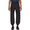 PRADA Black Techno Poplin Lounge Pants