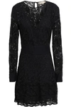 BA&SH APHRODITE BRODERIE ANGLAISE COTTON MINI DRESS,3074457345619835289