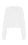 MARISSA WEBB SO UPTIGHT ZIPPER COTTON SWEATSHIRT,716874