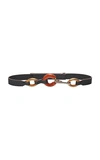 MARNI LEATHER AND RESIN BELT,717776