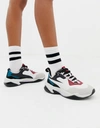 PUMA PUMA THUNDER RIVE DROITE SNEAKERS-GRAY,36945202