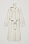 COS SPECKLED WOOL TRENCH COAT,0714694001