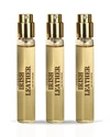 Memo Paris Irish Leather Travel Spray Refills, 3 X 0.33 Oz./ 10 ml