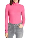 SANCTUARY RIBBED TURTLENECK TOP,T2529-KS531