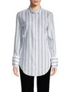 EQUIPMENT Striped Button-Down Shirt