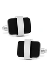 Cufflinks, Inc Men's Ox & Bull Trading Co. Onyx Cufflinks In Black